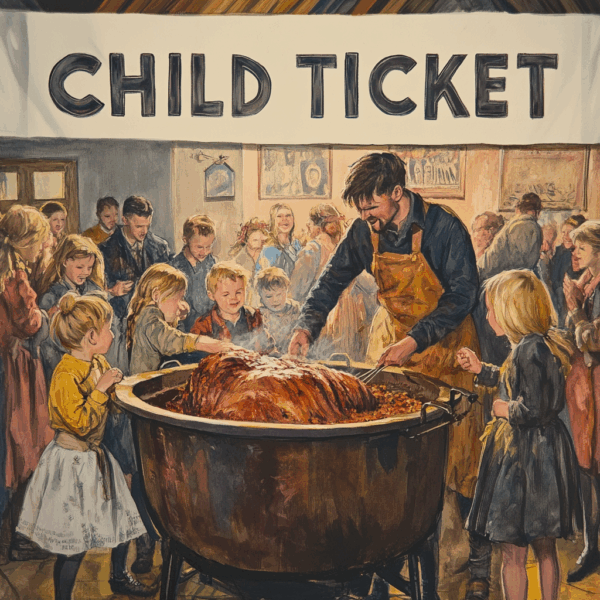Saturday 5th July - Ceilidh, Barn Dance and Hog Roast - Child